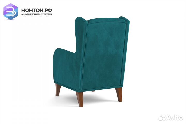 Кресло евромагнат зеленое