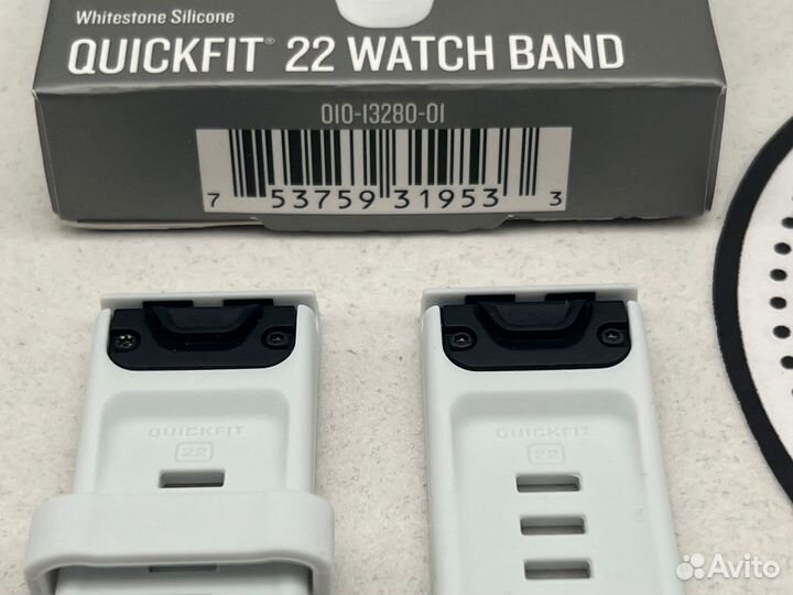New Оригинальный Garmin Quickfit 22mm Whitestone