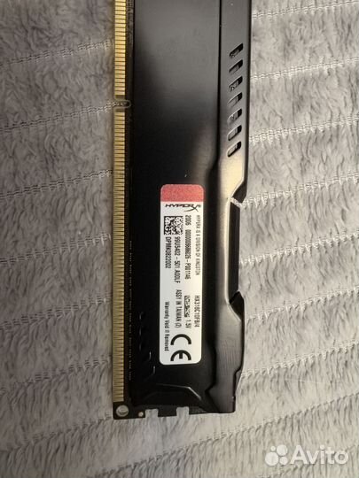 Оперативная память Kingston HyperX fury Black Seri