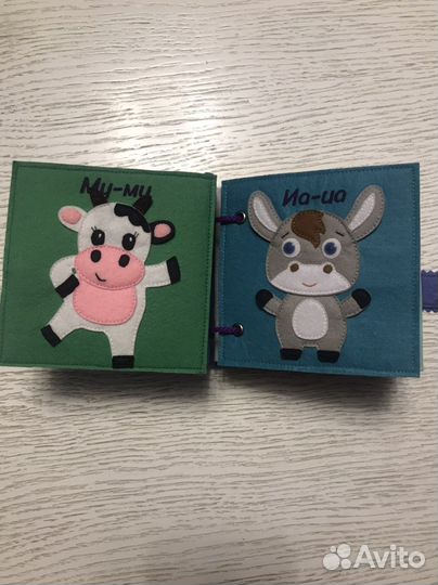 Книжка-малышка из фетра