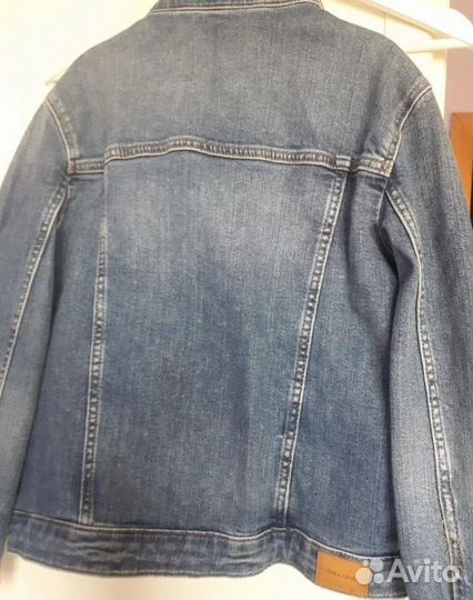 Джинсовая куртка оверсайз для девочек