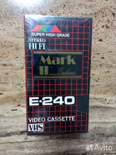 Видеокассеты vhs новые