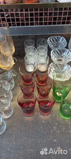 Ваза хрустальная ссср,стопки