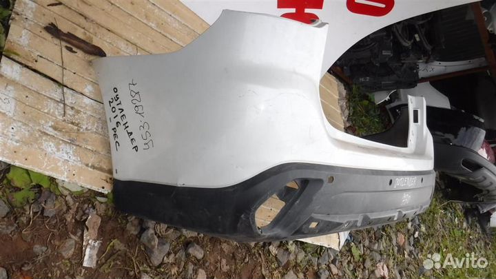 Бампер задний Mitsubishi Outlander (GF) 2012-2021