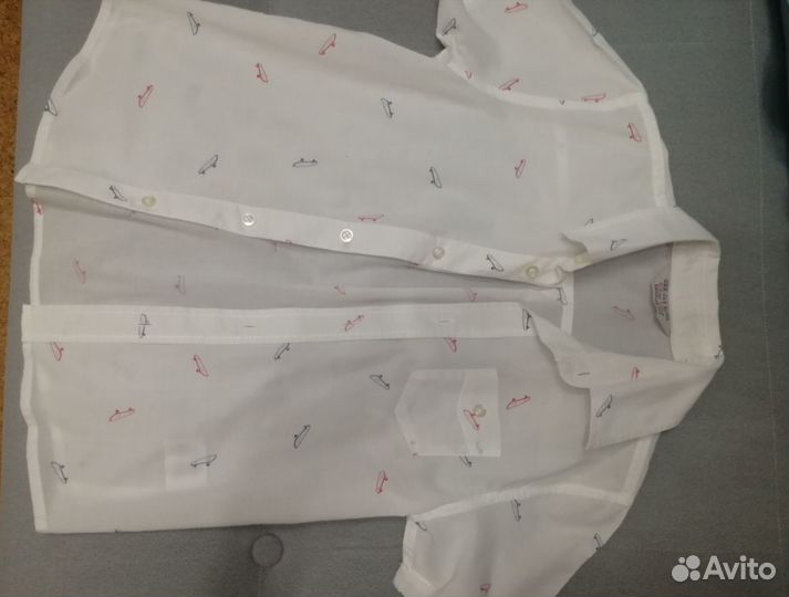 Рубашка для мальчика 128