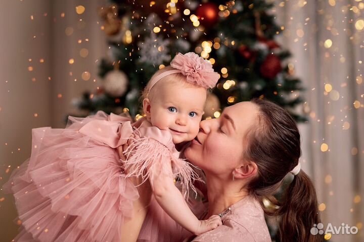 Новогодняя детская и семейная фотосессия