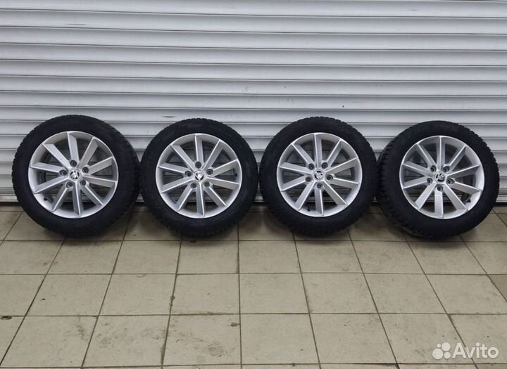 Колеса зимние шипованные r16 vag (skoda, VW) 4 шт
