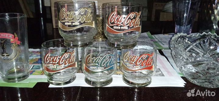 Стакан СССР LADA 1600, Coca-Cola