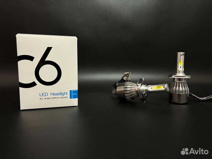 LED) / (лампы) / C6/ H4