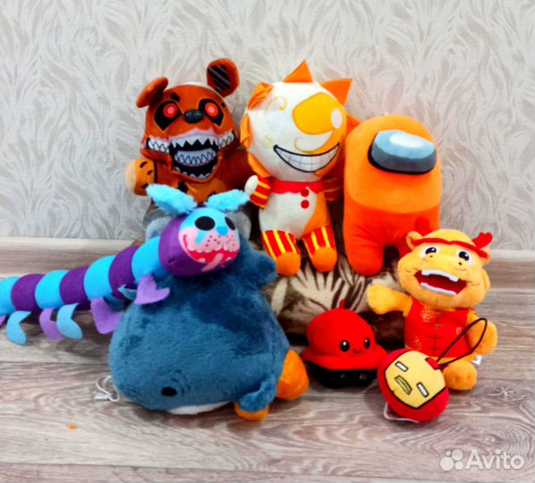 Игрушки мягкие