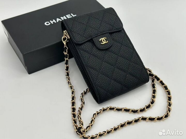 Сумка чехол для телефона Chanel