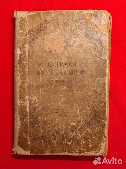 Основы патологической анатомии 1923 Выпуск 1