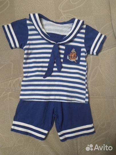 Костюм моряка для мальчика 2-3 года