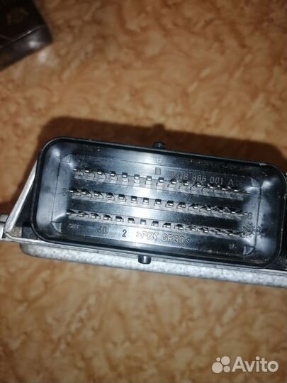 Блок управления двигателем шевроле авео т250