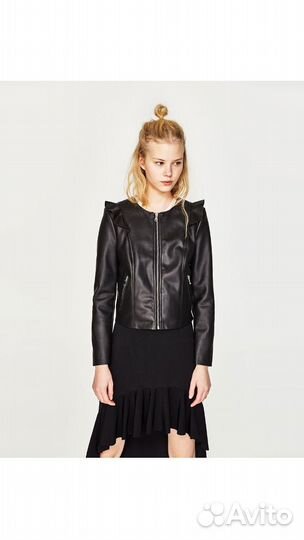 Куртка из экокожи Zara