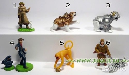 Серии игрушек Ландрин Дисней Цыпа,обезьяна,пираты