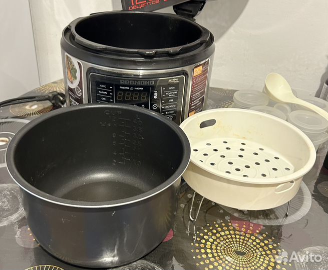Мультиварка скороварка redmond