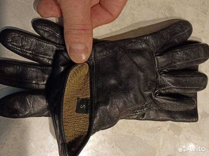 Перчатки женские, нат. кожа