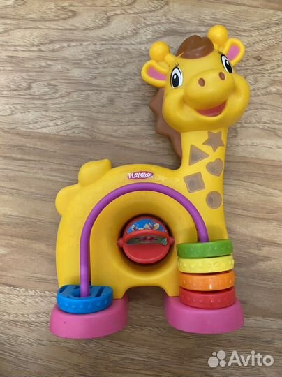 Интерьерная игрушка жираф, Лабиринт-каталка