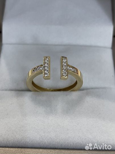 Золотое кольцо Tiffany&Co