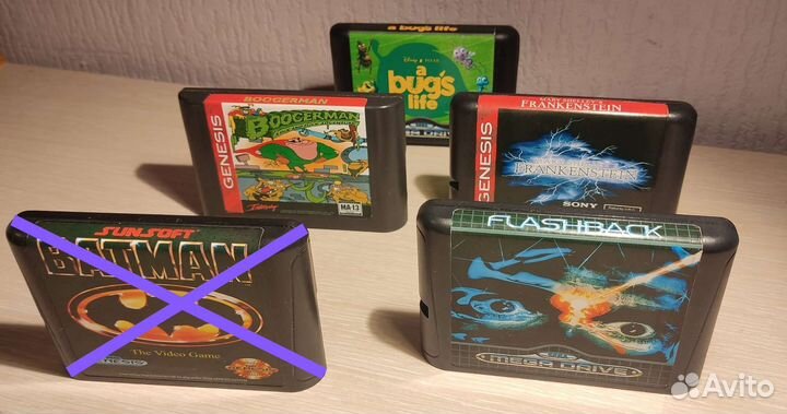 Картриджи sega 90е-00е (Обновление 14.06.2023)