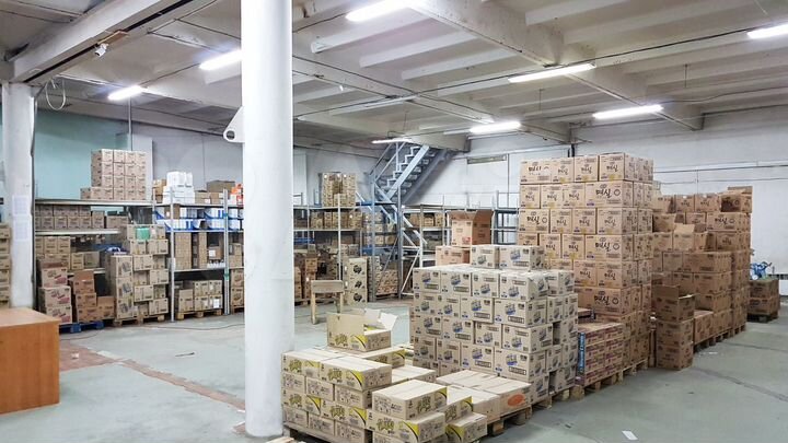 Склад, центр города 220 м²