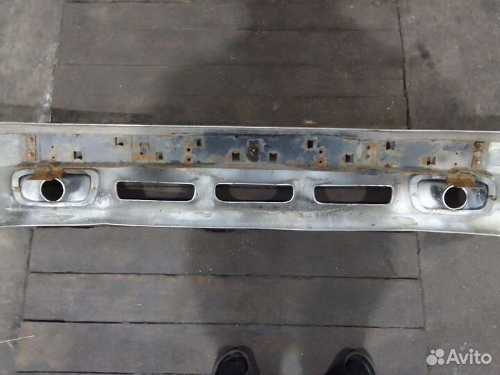 Бампер газ 3110 передний с уселителем