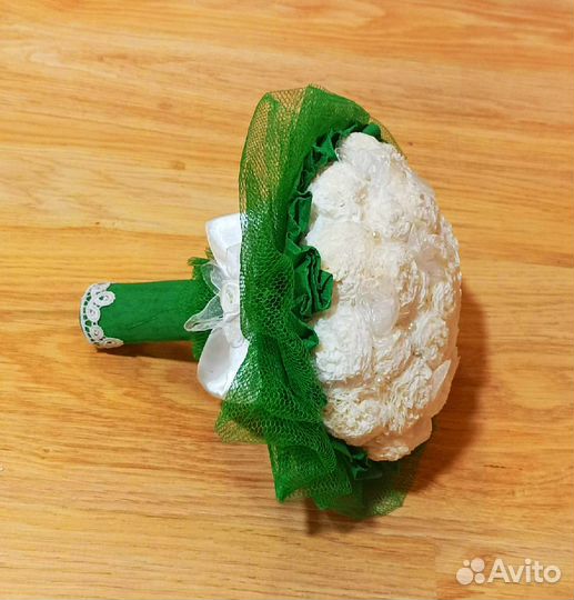 Свадебный букет (дублер) ручной работы