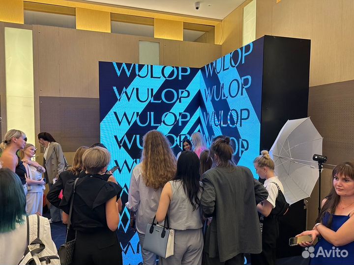 Видеозона (LED экран) Пресс-волл