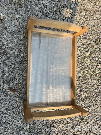 Кроватка для куклы из дерева