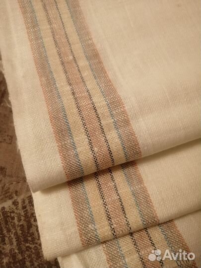 Отрез ткани лен СССР