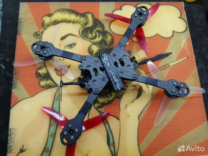 Квадрокоптер 5' 4-6s, erls аналог