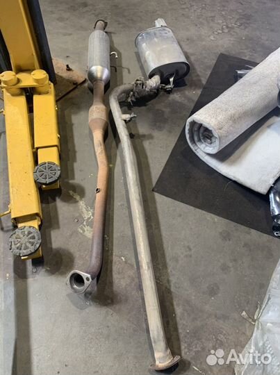 Выхлопная система тойота камри