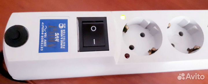 Сетевой фильтр, тройник-переходник, удлинитель