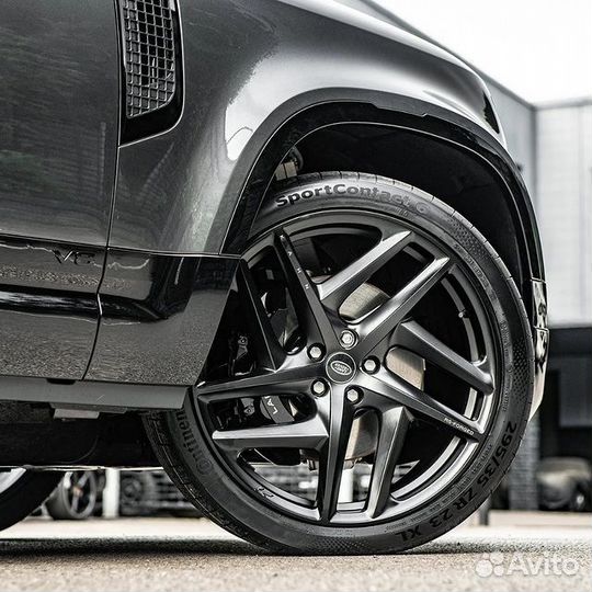 Кованые диски R20 5x120 на land rover defender