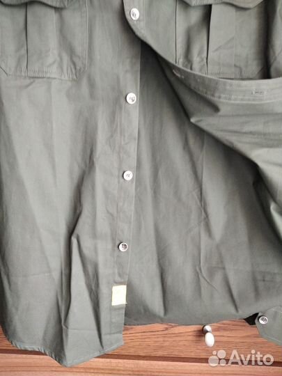 Рубашка защитного цвета 4 xxL(реал 50-52)