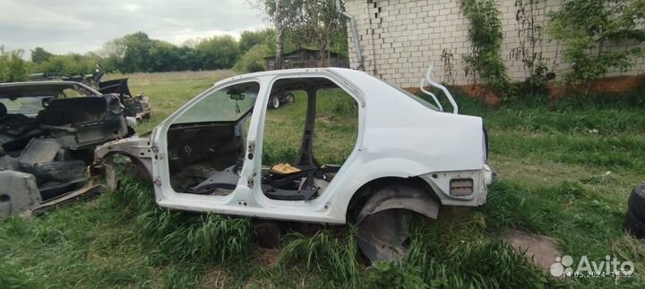 Кузов частями целиком renault Логан 1 рест