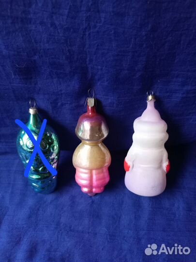 Ёлочные игрушки СССР