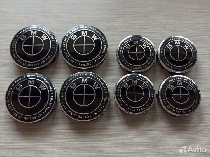 Колпачки на диски бмв 50th anniversary