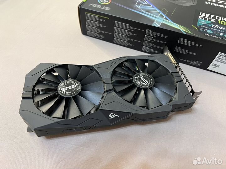 Видеокарта gtx 1050 ti asus ROG strix 4 gb