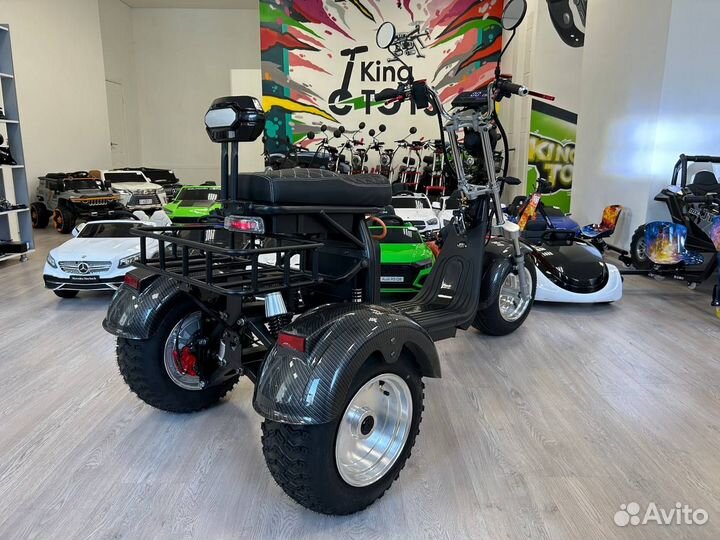 Трехколесный скутер ikingi M11 Pro Trike