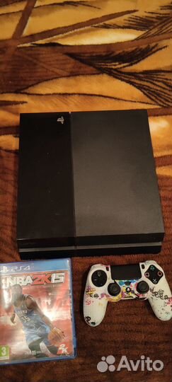 Sony Playstation 4 500Gb Fat Black(CUH-1008A)и (CU