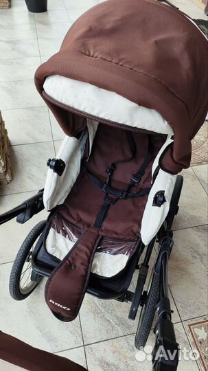 Коляска люлька + прогулочная 2 в 1