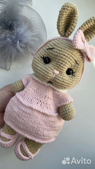 Вязаные игрушки ручной работы