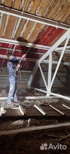 Обработка дерева огнебиозащитой