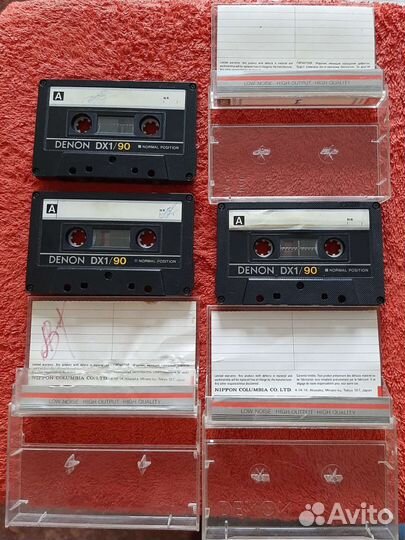 Аудиокассеты. denon DX1/90