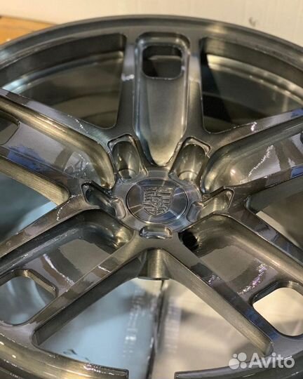 Кованые Разноширокие Диски R21 на Порш Каен, Панам