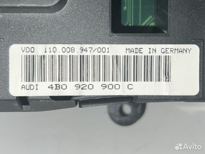 Панель приборов audi a8 d2 4.2 бензин