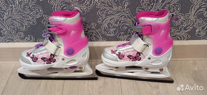 Коньки детские раздвижные