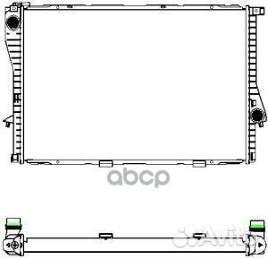 Радиатор системы охлаждения 30111014 Sakura